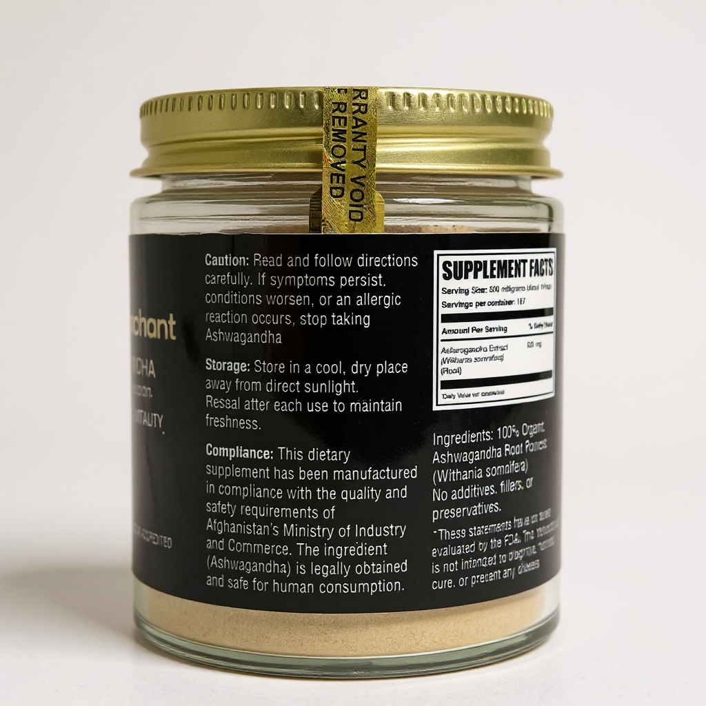 Premium Afghan Ashwagandha